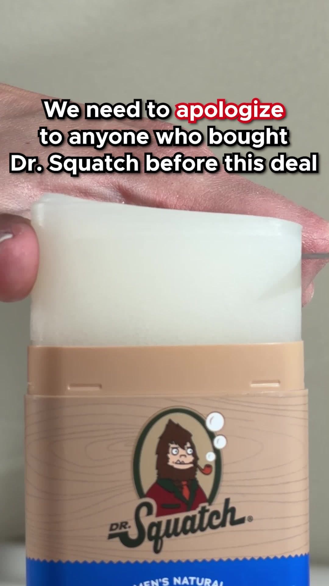 Dr. Squatch ad creative