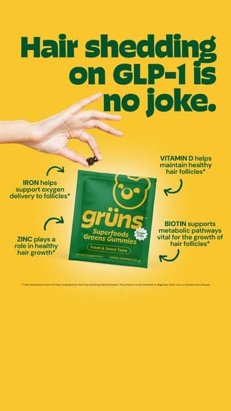 Grüns ad creative