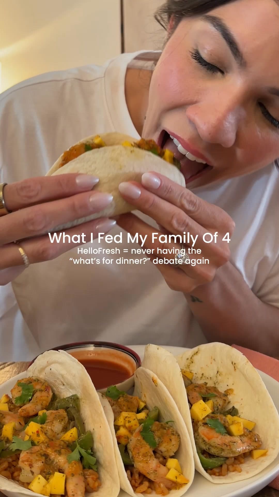 HelloFresh ad creative