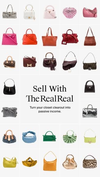 The RealReal ad creative