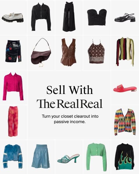 The RealReal ad creative