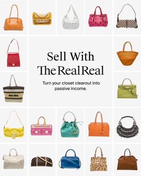 The RealReal ad creative