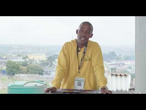 Lwazi Simamane founder of Thuma Mina Shopping Scooters