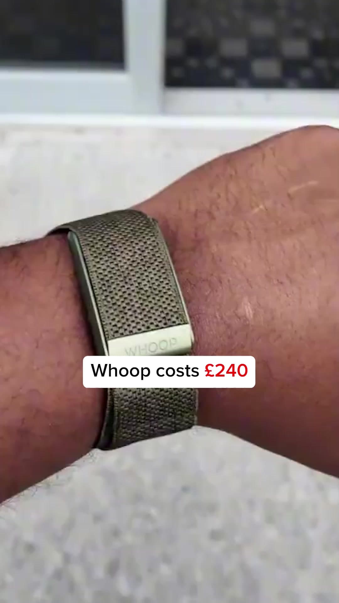 WHOOP ad creative